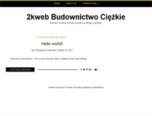 Tablet Screenshot of 2kweb.net